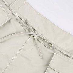 ALEXIA - The Avant-Garde Cargo Mini Skirt