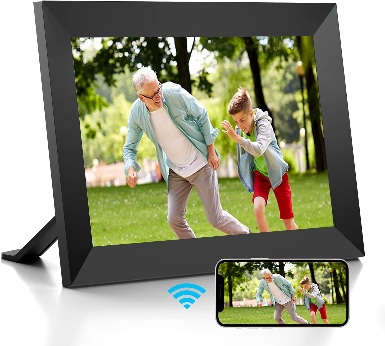 10.1-inch WiFi Digital Photo Frame with 1080P HD Touch Screen 0