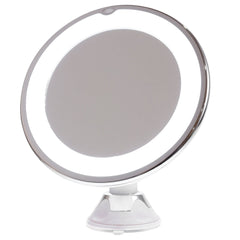 10x Magnifying LED Vanity Mirror 360° Rotation with Lights-4