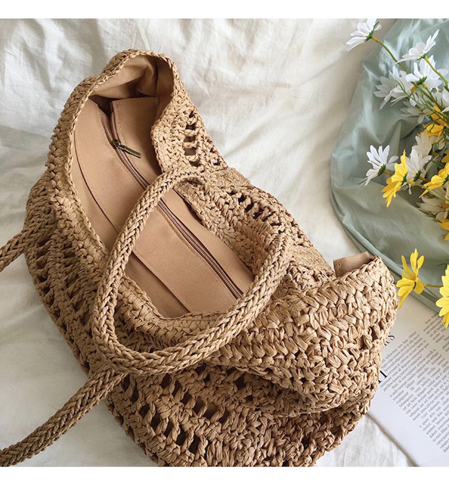 STELLA | Stylish Woven Beach Bag 6