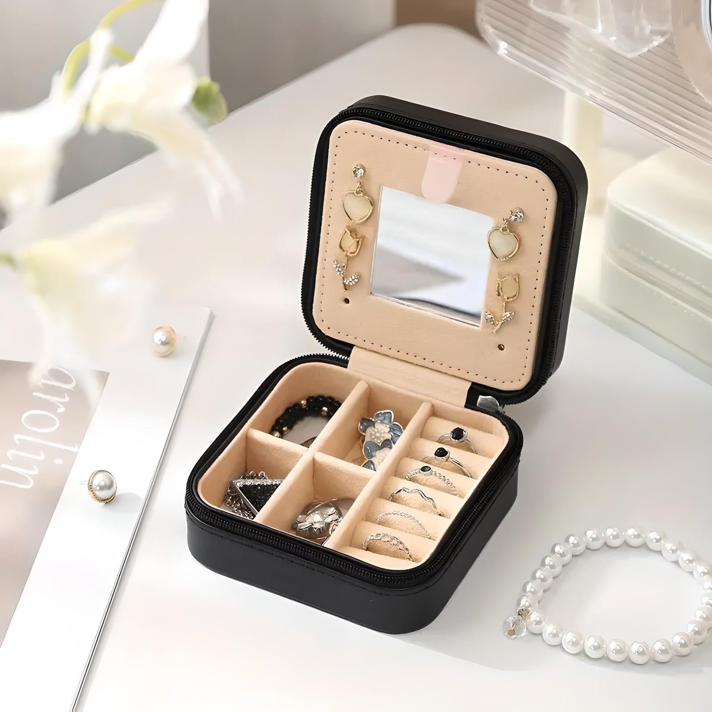 Veda | Minimalist Travel Jewelry Box 3