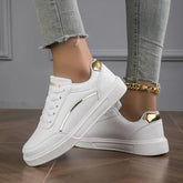 PHOEBE | Elegant Details Low-cut Sneakers-1