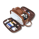 Regal Voyage | Premium Leather Travel Toiletry Bag 1