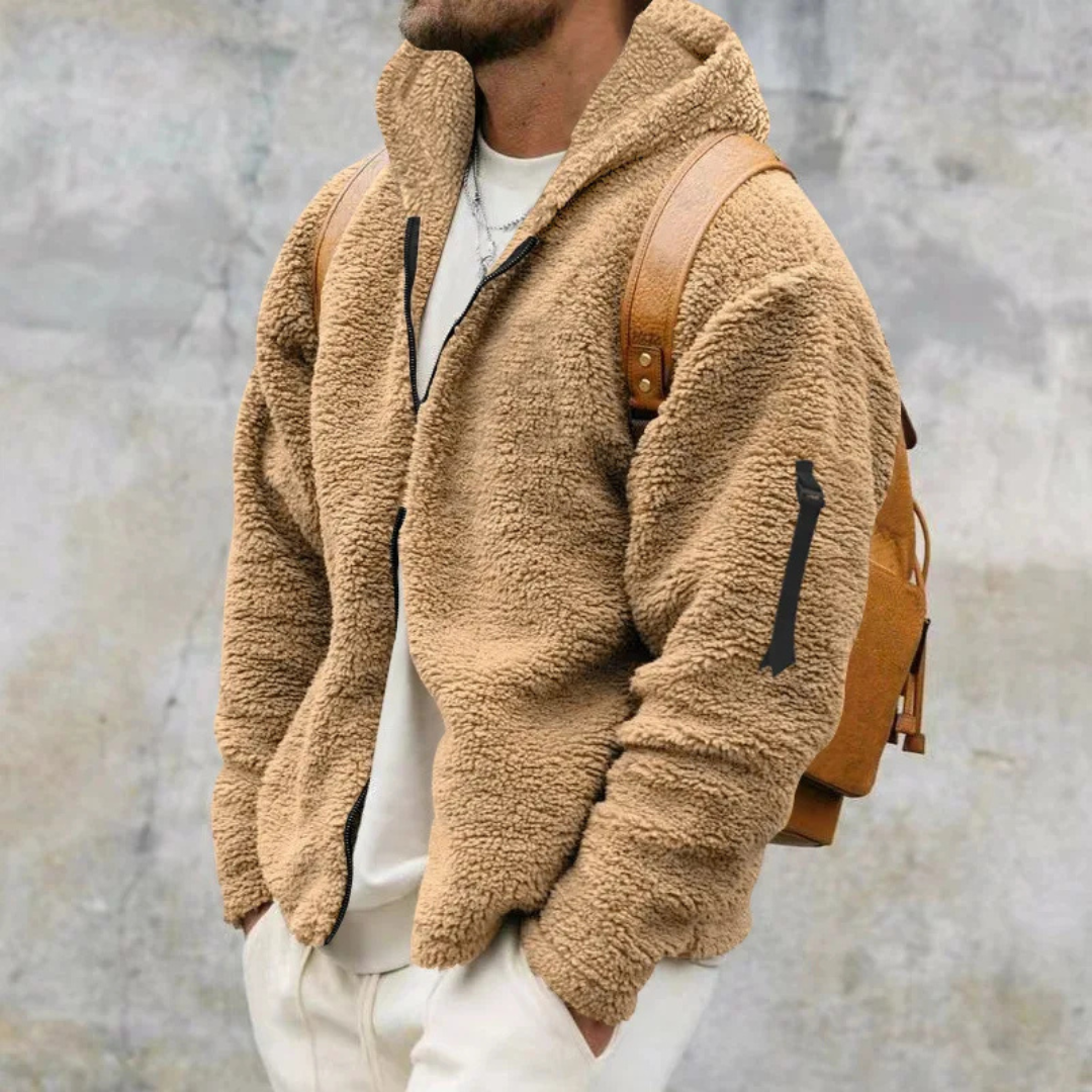 RAVEN | Men's Warm Hoodie Jacket-2