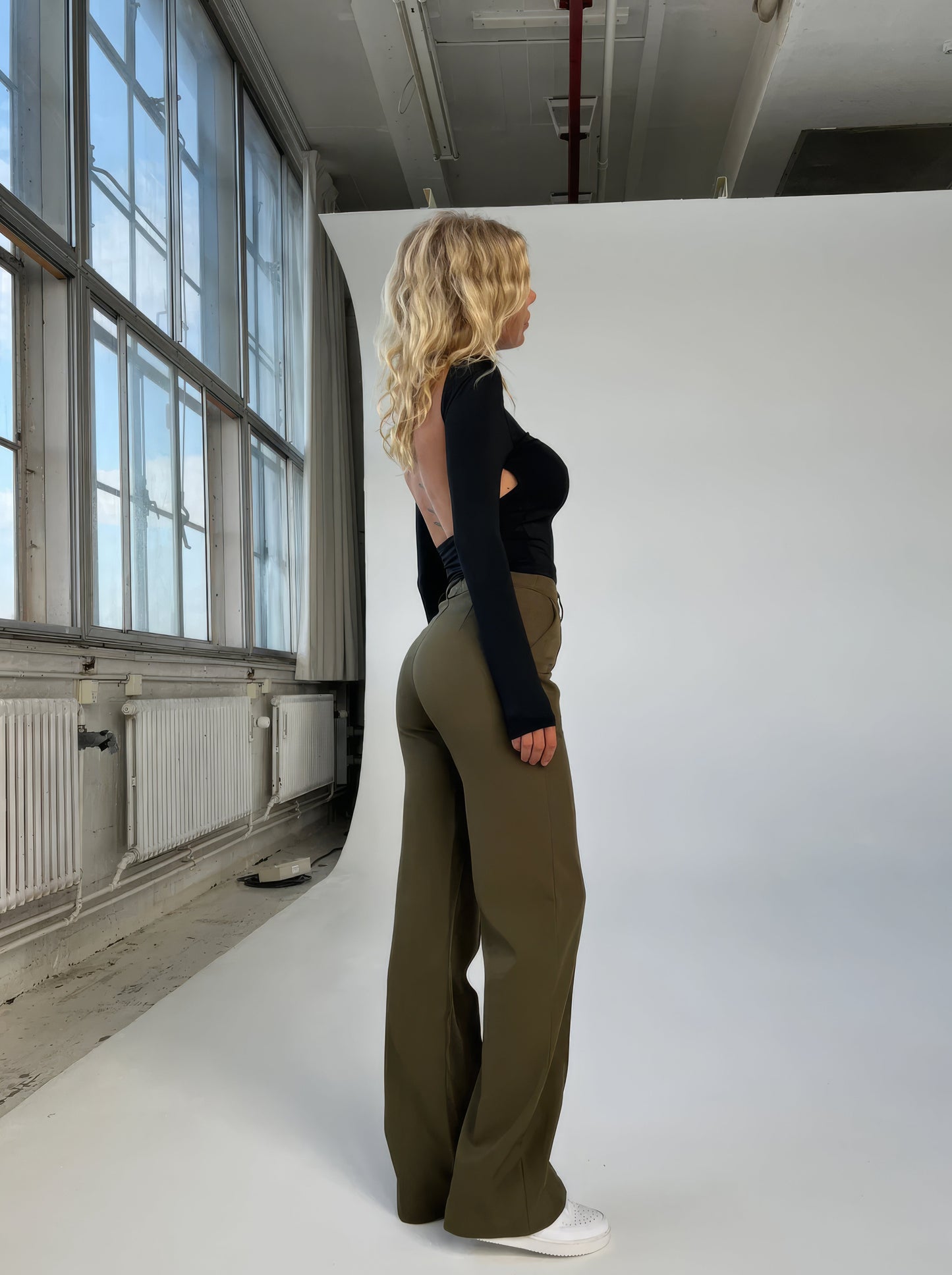 AMY | Wide Chic Trousers Women-6