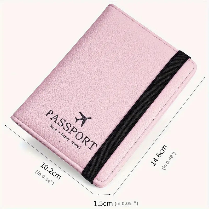 Bellamy | Fashionable PU Leather RFID Travel Wallet for Passports 6