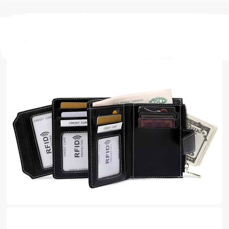 Henley | Compact RFID-Blocking Trifold Travel Wallet 4