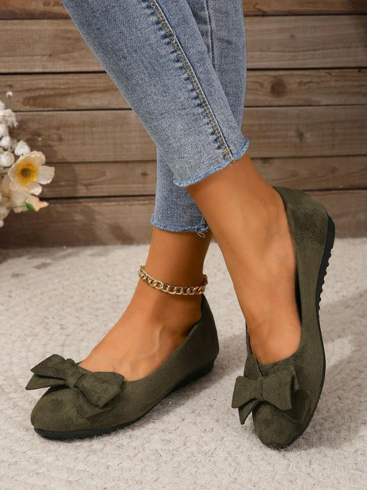 WILMA | Elegant Casual Bow Detail Flats for Women-3