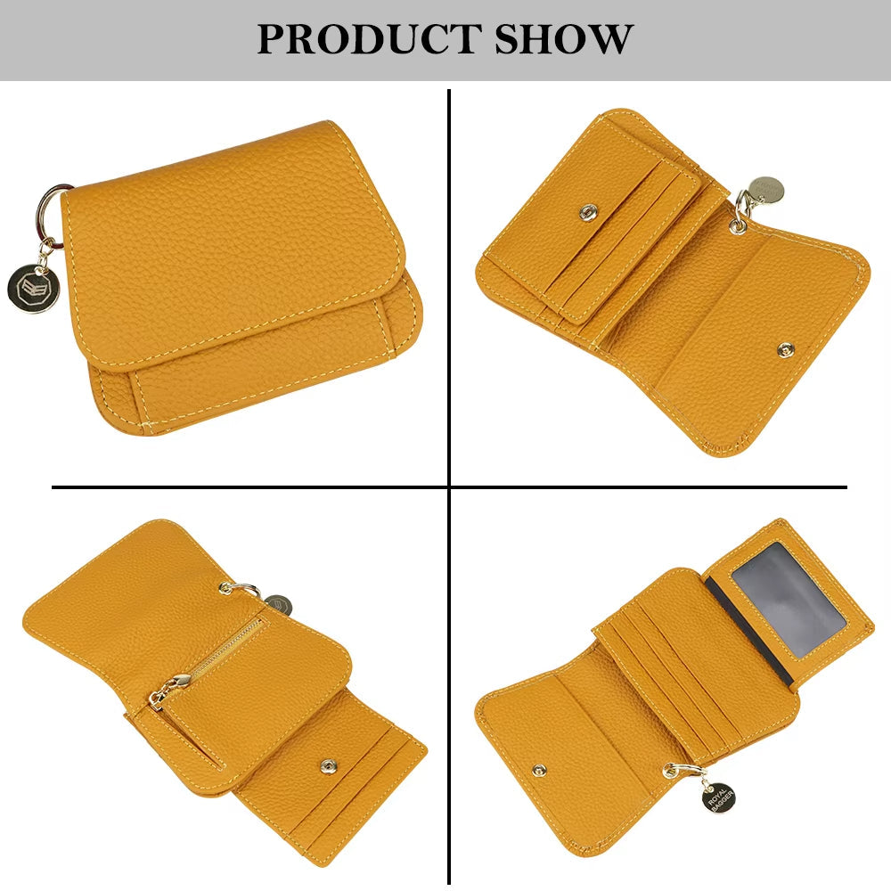 Alena | Travel wallet made of genuine leather with multiple card slots 3