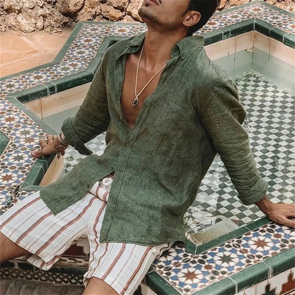 FRANK | Classic & Breathable Summer Shirt-4