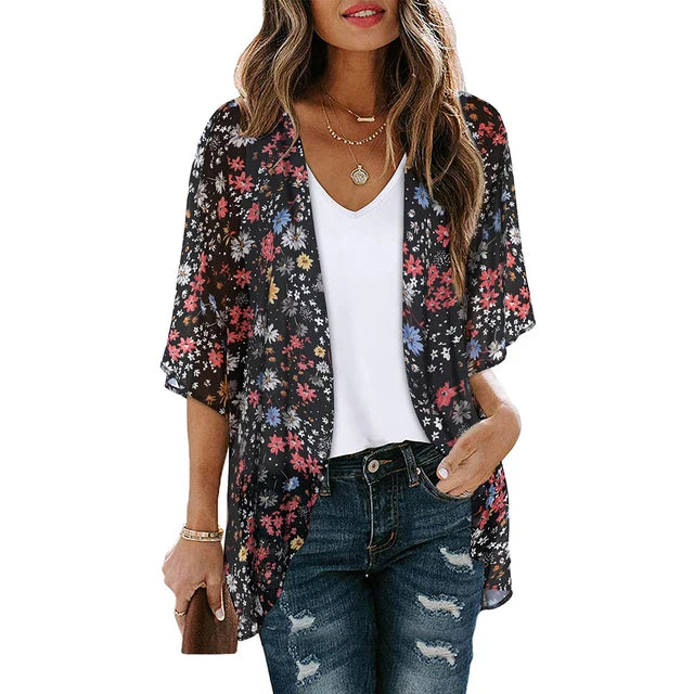 AMIRI | Stylish Printed Kimono Robe-5