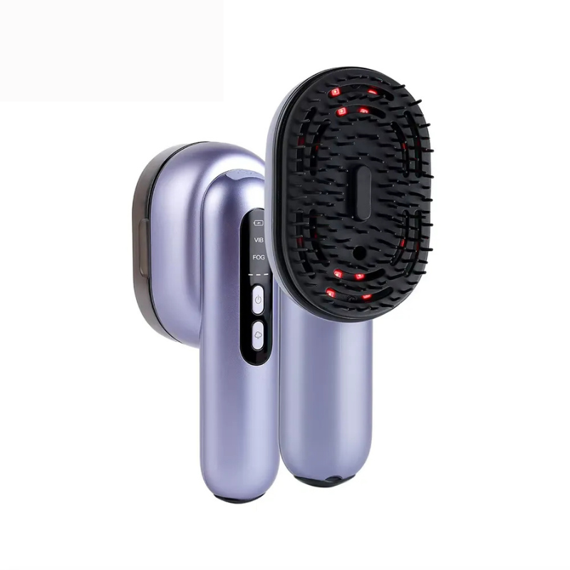 GlowSpray Comb - Head Massager with Vibration & Hair Oil Applicator-1