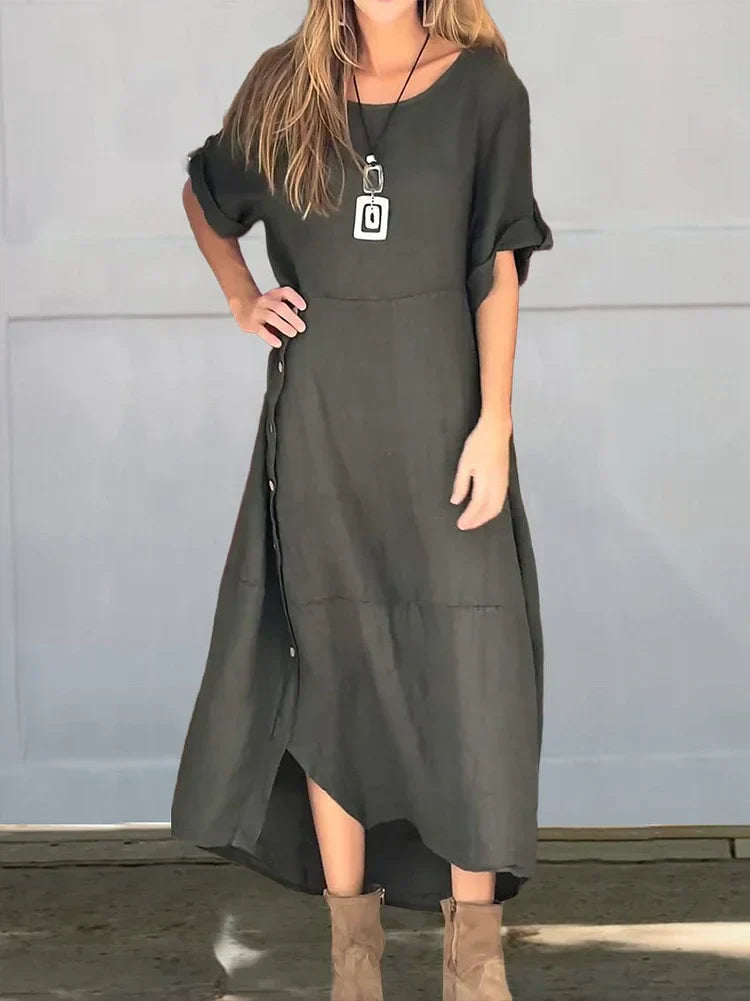 MABEL | Ultra-Comfortable Breathable Cotton Dress-6