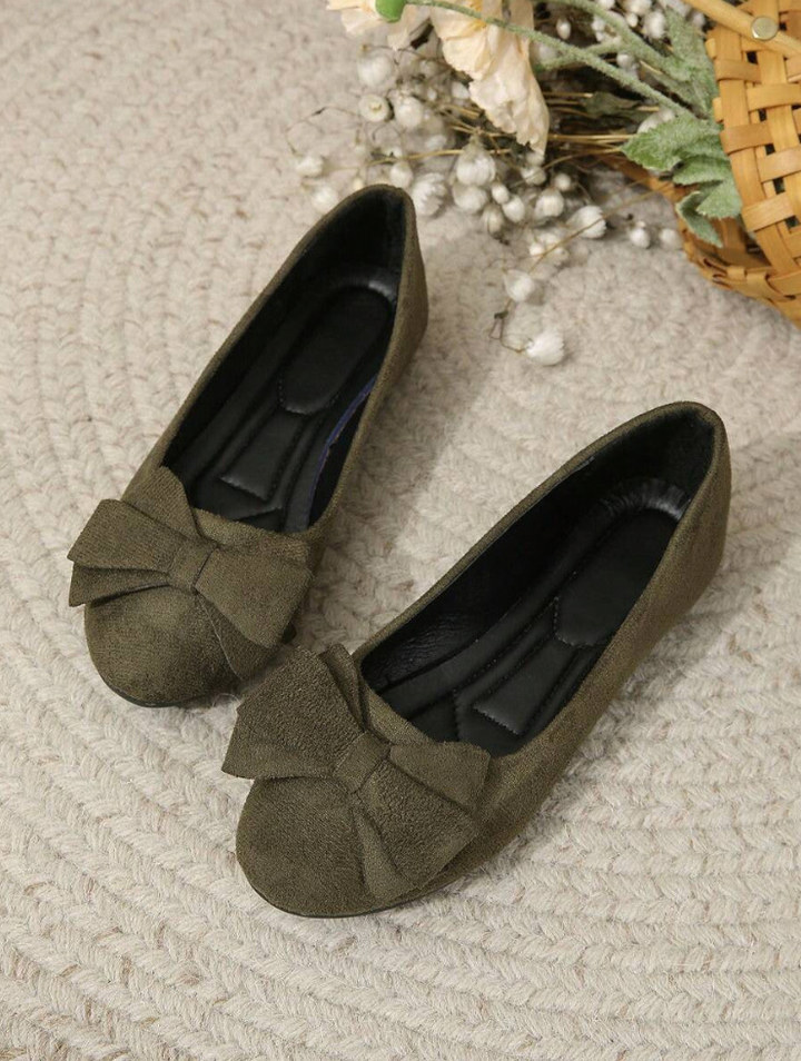 WILMA | Elegant Casual Bow Detail Flats for Women-2