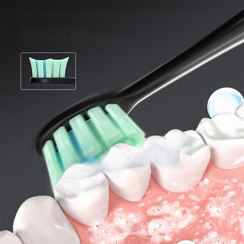 FreshPulse - Rechargeable Toothbrush with Brush Heads-3