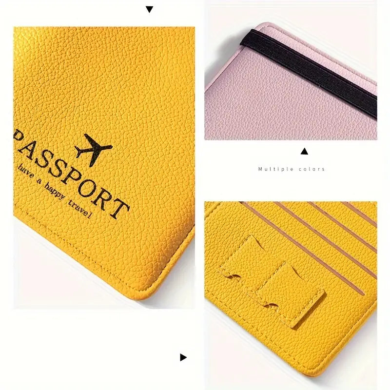 Bellamy | Fashionable PU Leather RFID Travel Wallet for Passports 4