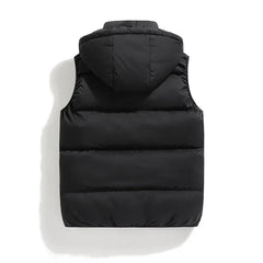 HUGO Bodywarmer | Ultra-Comfort Quilted Puffer Vest with Detachable Hood-4