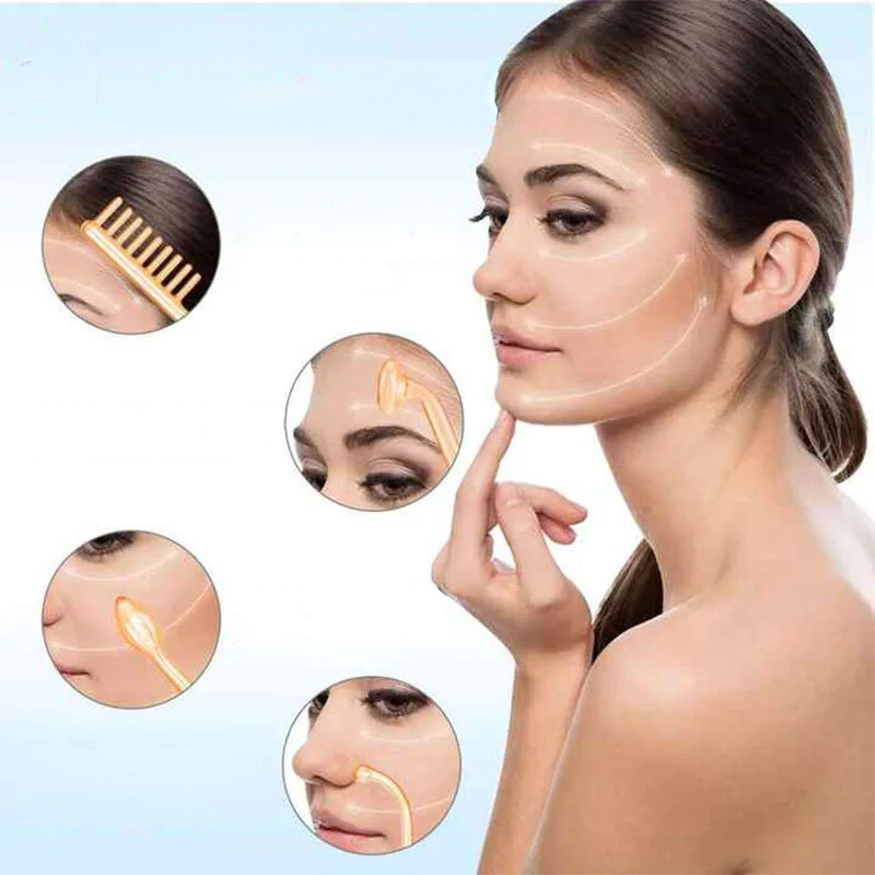LumiThera - High-Frequency Skin & Eye Care Wand with Ozone Technology-4