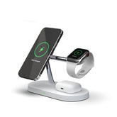 3-in-1-wireless charger for smartphone, smartwatch and earphone speed station with a modern design 0