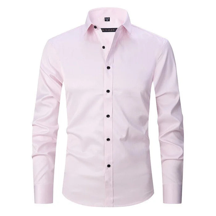 LUKE | Wrinkle Free Stretch Shirt Men-6