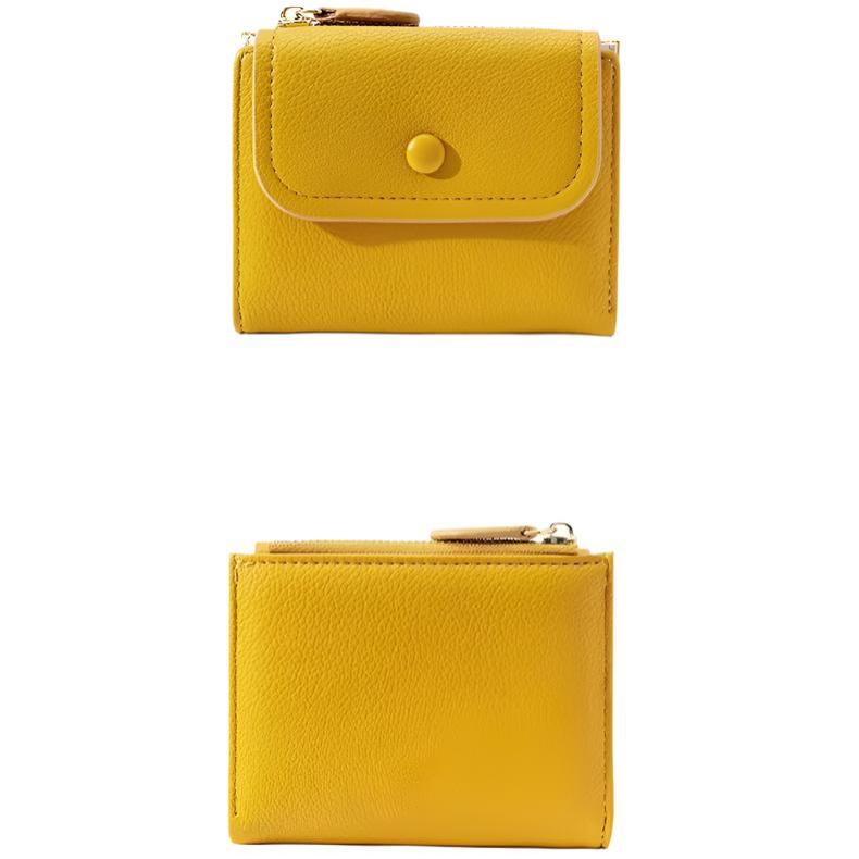 Araceli | Short Mini Travel Wallet with Snap Button Closure 3