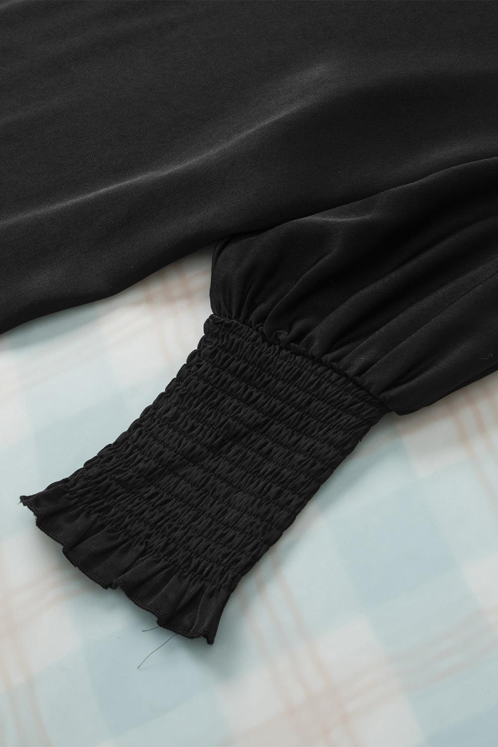 Essentielle Bluse mit Rundhalsausschnitt - Minimalistischer professioneller Stil