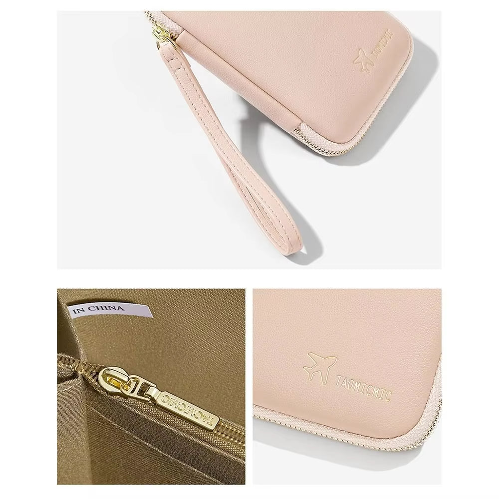 Robin | Elegant PU Leather Passport Holder Wallet 5