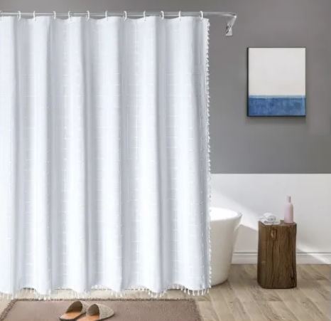 Boho Farmhouse Shower Curtain