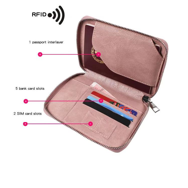 Kori | RFID-blocking passport cover travel wallet 6