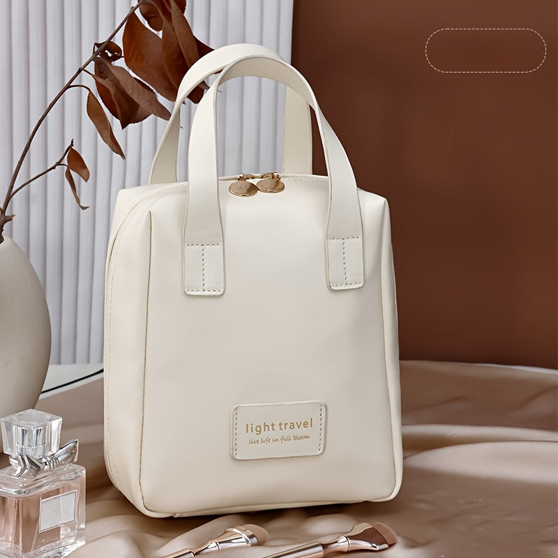 Adele | Elegant compact travel-friendly makeup bag 6