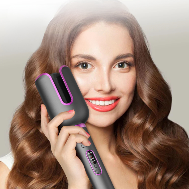 CurlEase - Auto Ceramic Curling Wand-5