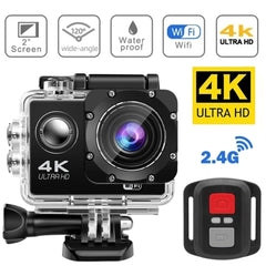 4K Ultra HD Sport Pro Camera - Wifi Enabled and Waterproof for Vlogging and Outdoor Sports 2