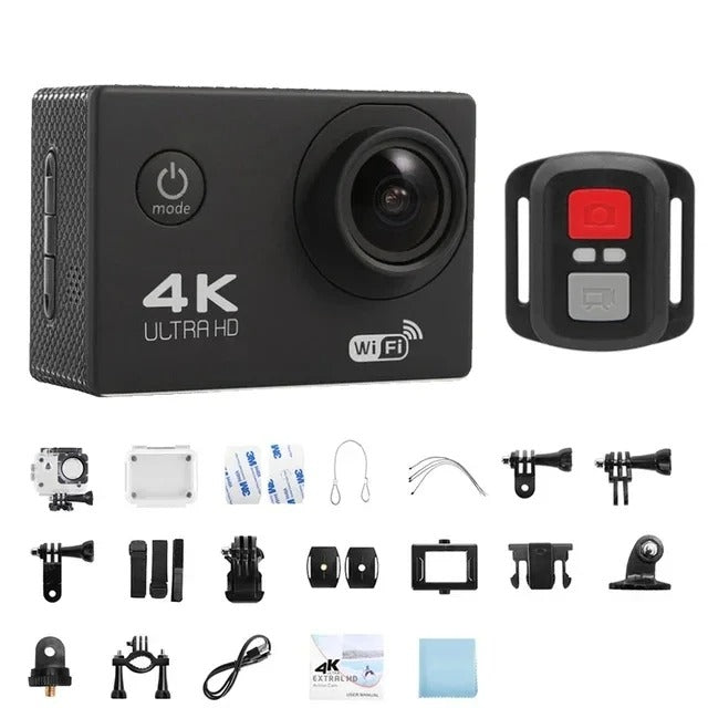 4K Ultra HD Sport Pro Camera - Wifi Enabled and Waterproof for Vlogging and Outdoor Sports 7