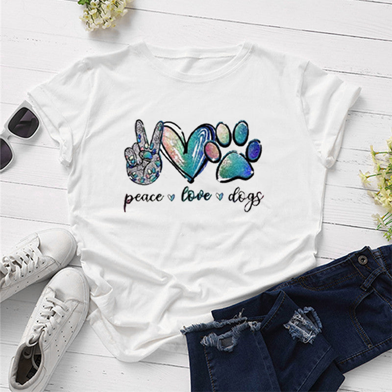 EDEN | Peace, Love & Dogs T-Shirt-4