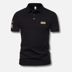 CAYDEN | Casual Military-Inspired Polo Shirt-4