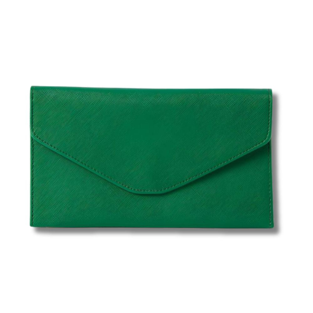 Alexia | Green Travel Wallet Pass Holder 1