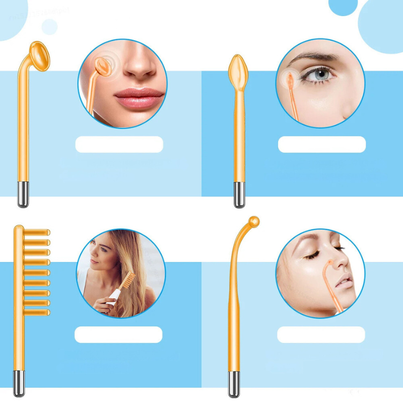 GlowWave - High-Frequency Electrode Wand for Skin Tightening & Wrinkle Removal-5
