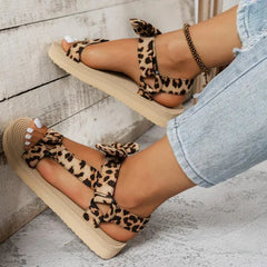 ARYA | Stylish Leopard Print Sandals-4