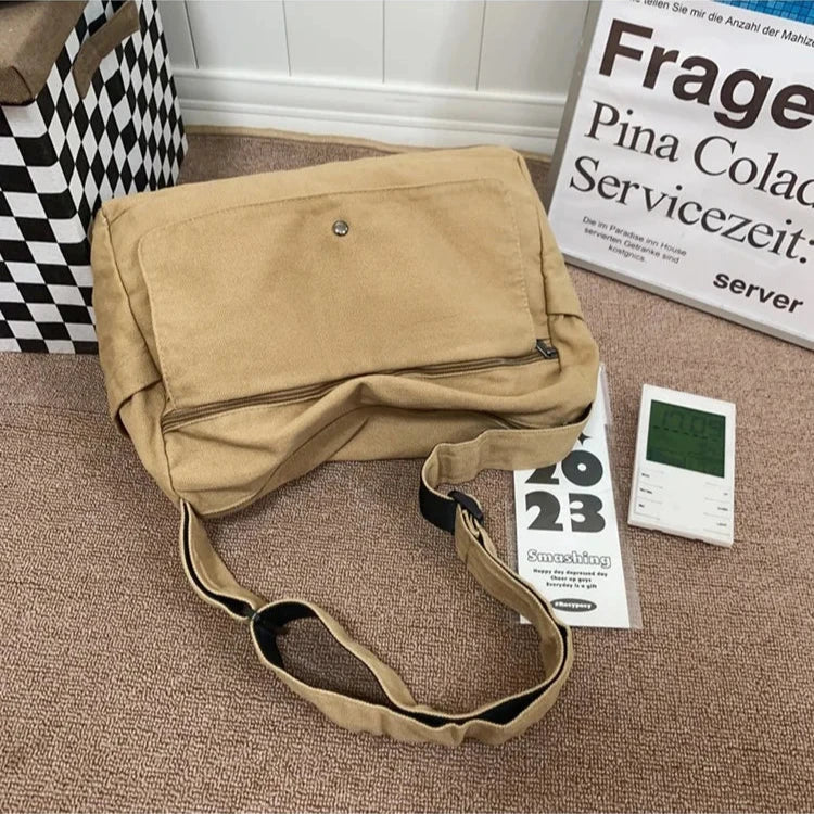 Chic Sporty Canvas Crossbody Sling Bag by Matt 5