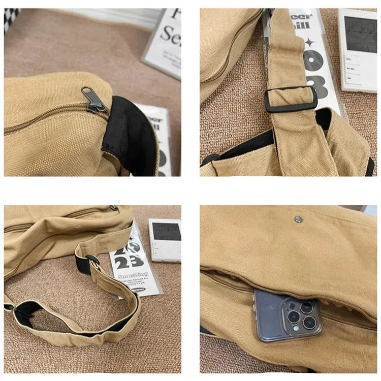Chic Sporty Canvas Crossbody Sling Bag by Matt 3