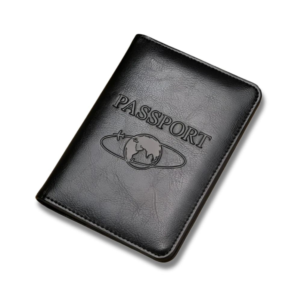 Aileen | Genuine Leather Travel Wallet Passport Holder 1