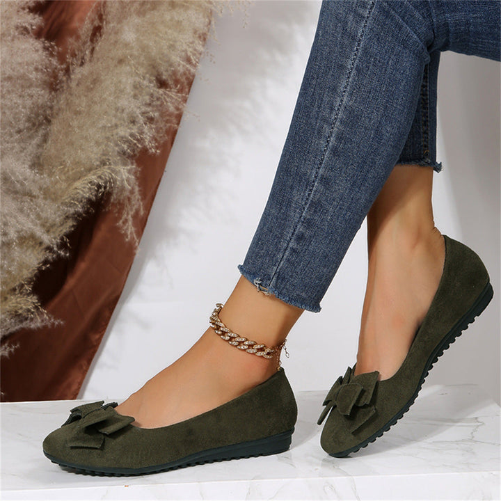 WILMA | Elegant Casual Bow Detail Flats for Women-4
