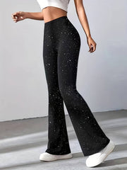 NASHVILLE | Glitter Wide Legs Trousers-1