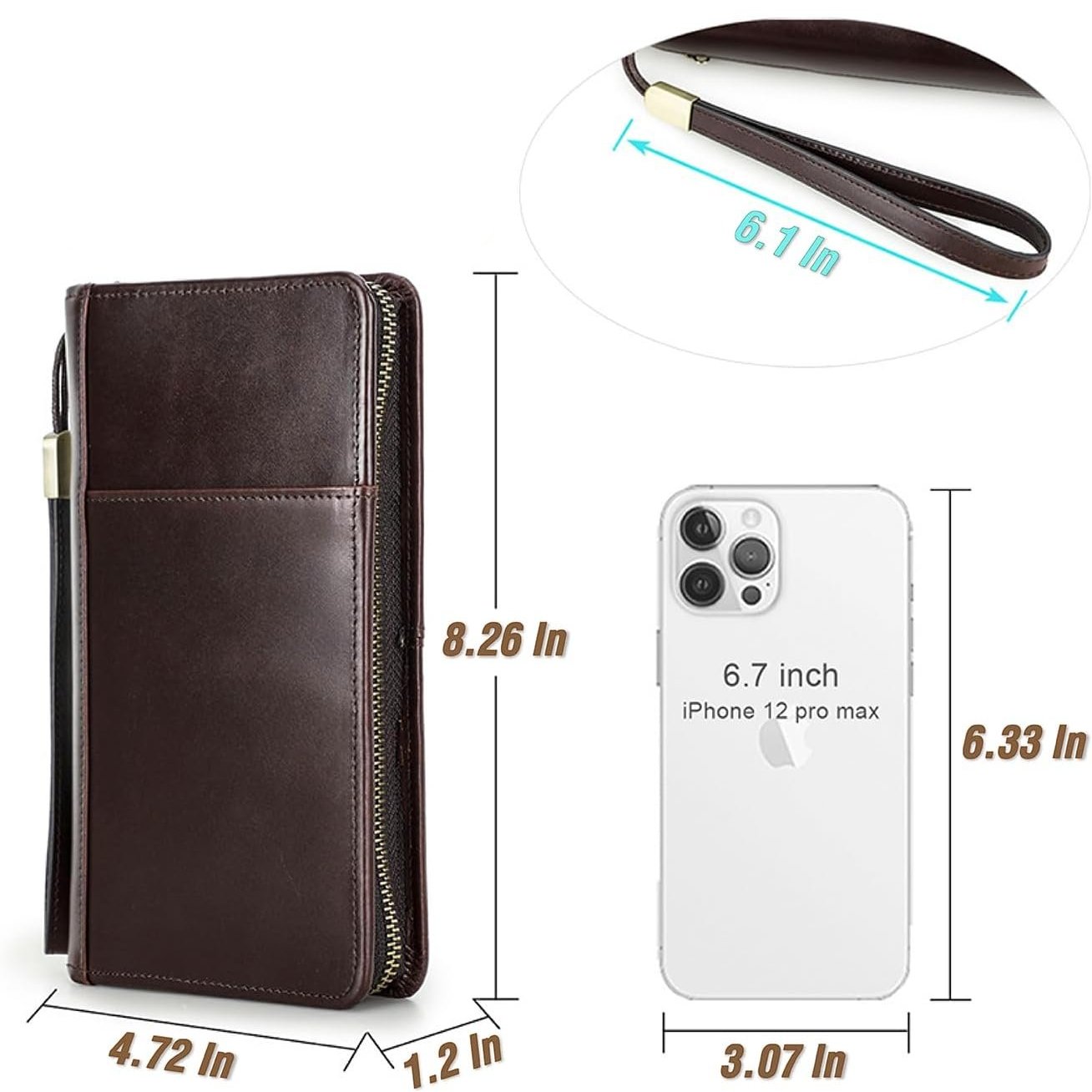 Ocean | Full Leather Passport Holder 6