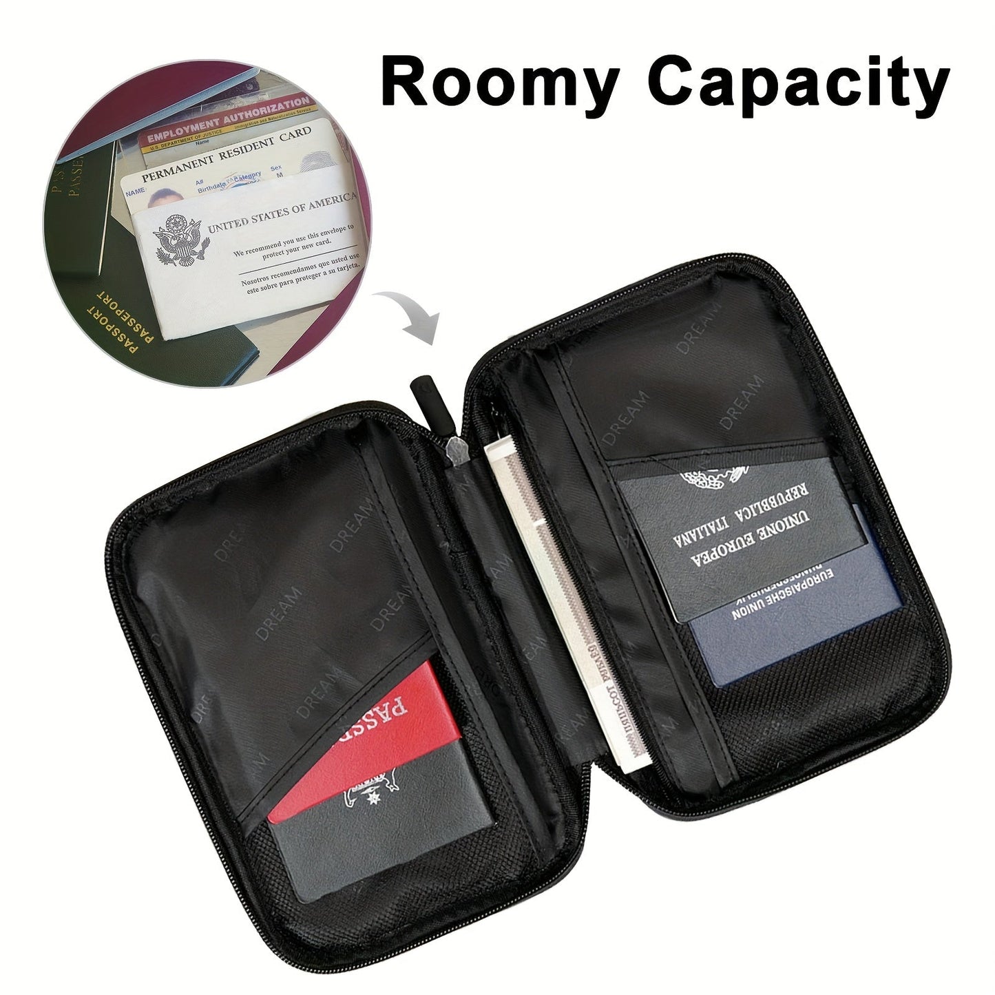 Aspyn | RFID-Safe Family Travel Wallet 3