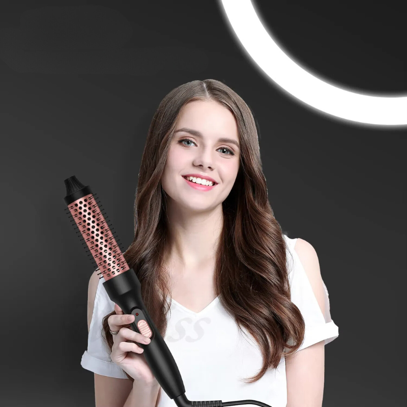 ThermaCurl - Ceramic Hair Curler & Styling Brush-4