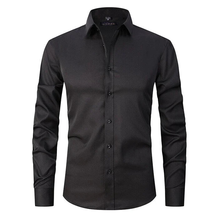 LUKE | Wrinkle Free Stretch Shirt Men-4