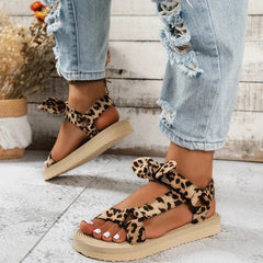ARYA | Stylish Leopard Print Sandals-2