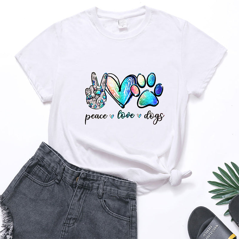 EDEN | Peace, Love & Dogs T-Shirt-6