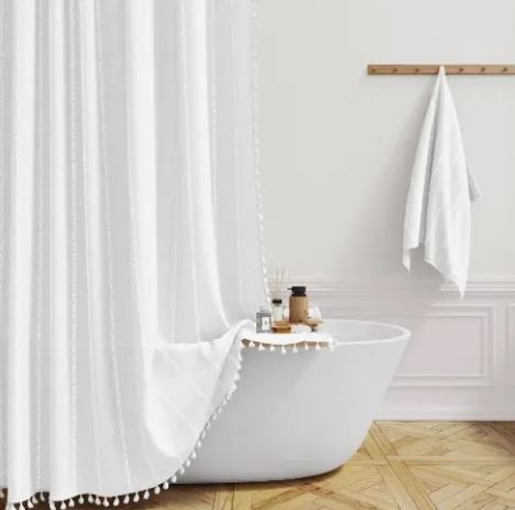Boho Farmhouse Shower Curtain